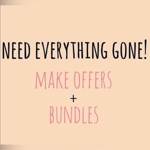 MAKE OFFERS + BUNDLES